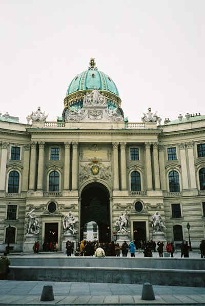 The Hofburg - winter palace of the Hapsburgs