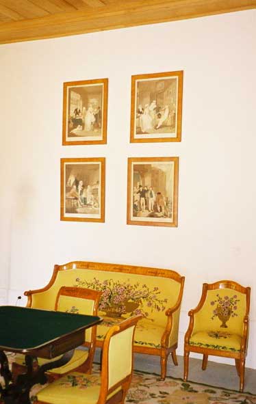 drawing room at Noval