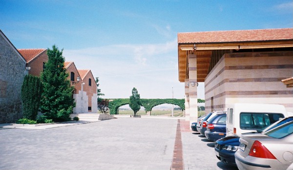 The Vega Sicilia bottle store at Valbuena (photo copyright Andrew Stevenson)